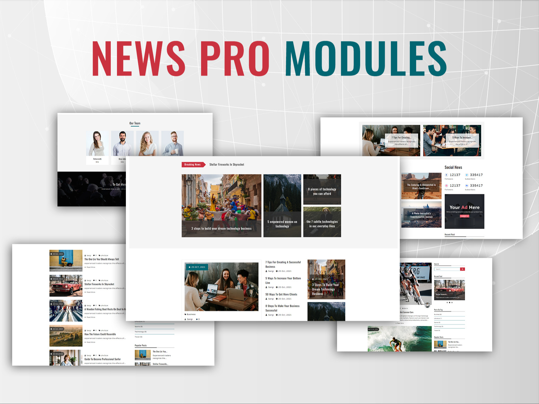News Pro - Modules